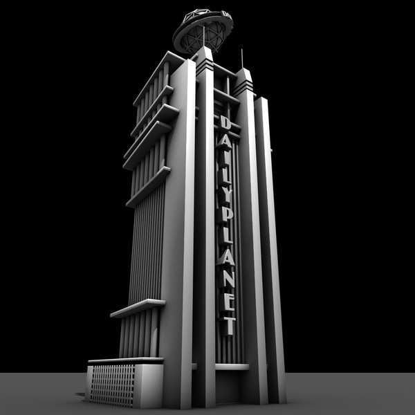 daily planet 3d model - Daily Planet by KeremGogus