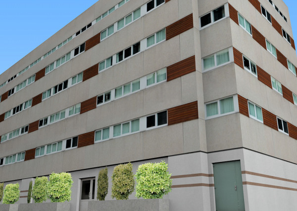 apartments building 3d model - Apartments by thepolys