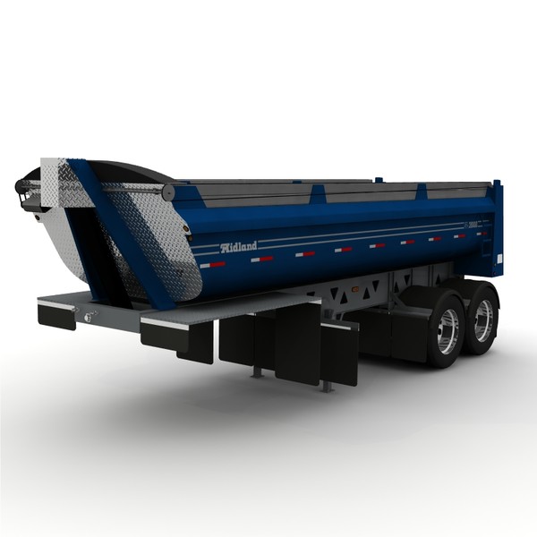 3d rear dump trailer sl2000 - Midland SL2000 rear dump trailer by bansheewoj