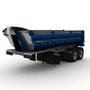 3d rear dump trailer sl2000