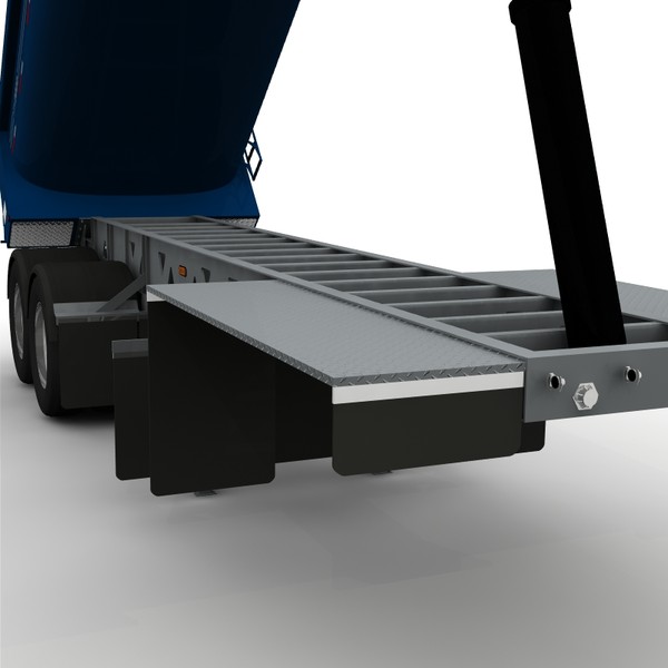3d rear dump trailer sl2000 - Midland SL2000 rear dump trailer by bansheewoj