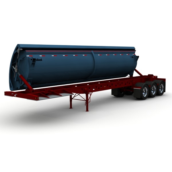 3d dump trailer tw3000 midland - Midland TW3000 side dump trailer... by bansheewoj