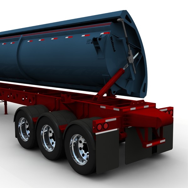 3d dump trailer tw3000 midland - Midland TW3000 side dump trailer... by bansheewoj