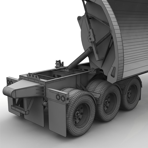 3d dump trailer tw3000 midland - Midland TW3000 side dump trailer... by bansheewoj
