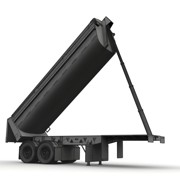 3d rear dump trailer sl2000 - Midland SL2000 rear dump trailer by bansheewoj