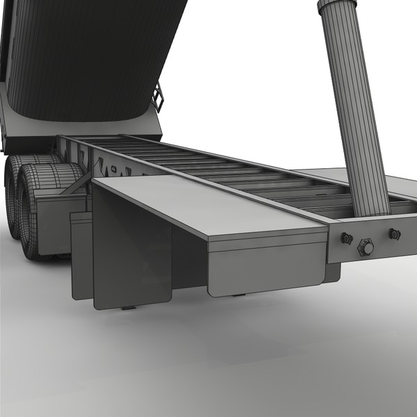3d rear dump trailer sl2000 - Midland SL2000 rear dump trailer by bansheewoj