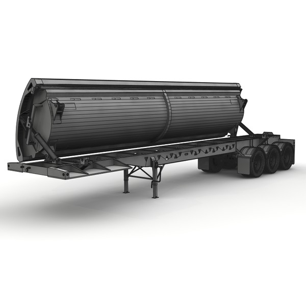 3d dump trailer tw3000 midland - Midland TW3000 side dump trailer... by bansheewoj