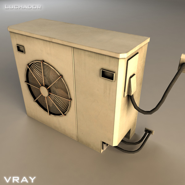 3ds max air conditioner - Air Conditioner by Luchador