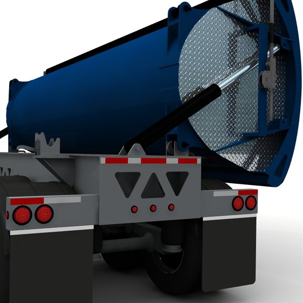 lwo dump trailer tw2000 midland - Midland TW2000 side dump trailer B-UNIT... by bansheewoj