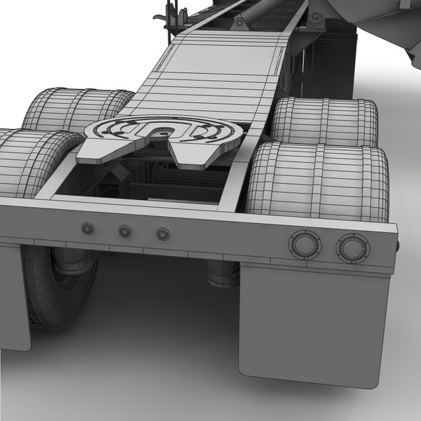 dump trailer tw2500 midland 3d lwo - Midland TW2500 side dump trailer by bansheewoj