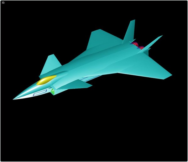 j-20 china stealth aircraft 3d dwg - J-20 China Aircraft Assembly Model by RodgerSaintJohn