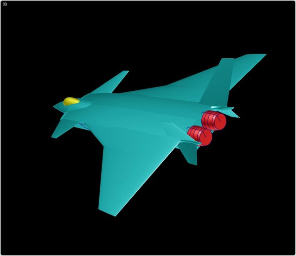 j-20 china stealth aircraft 3d dwg - J-20 China Aircraft Assembly Model by RodgerSaintJohn