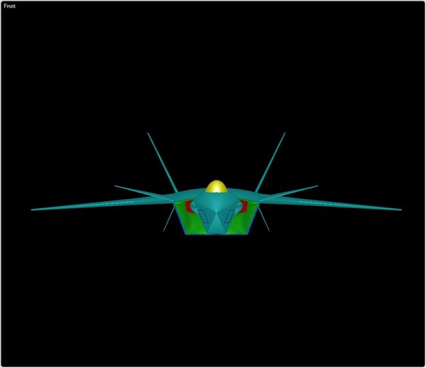 j-20 china stealth aircraft 3d dwg - J-20 China Aircraft Assembly Model by RodgerSaintJohn