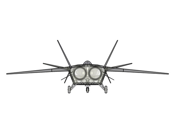 j-20 china stealth aircraft 3d dwg - J-20 China Aircraft Assembly Model by RodgerSaintJohn