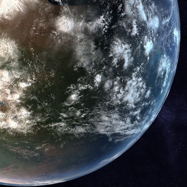 jurassic earth early 3d c4d - Early Jurassic Earth c4d... by MichaelTaylor3D