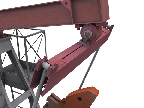 oil pump jack 3d max - Oil pump-jack by cherezoff