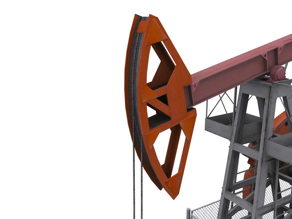 oil pump jack 3d max - Oil pump-jack by cherezoff