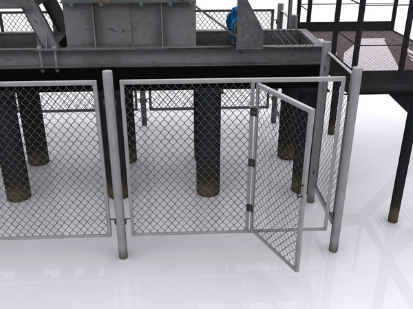 oil pump jack 3d max - Oil pump-jack by cherezoff