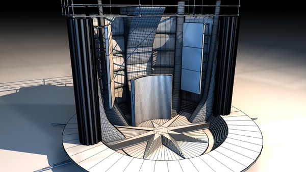 3dsmax concert stage - Concert Stage... by KeremGogus