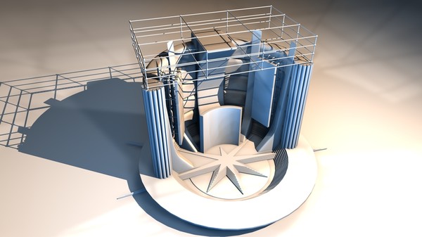 3dsmax concert stage - Concert Stage... by KeremGogus