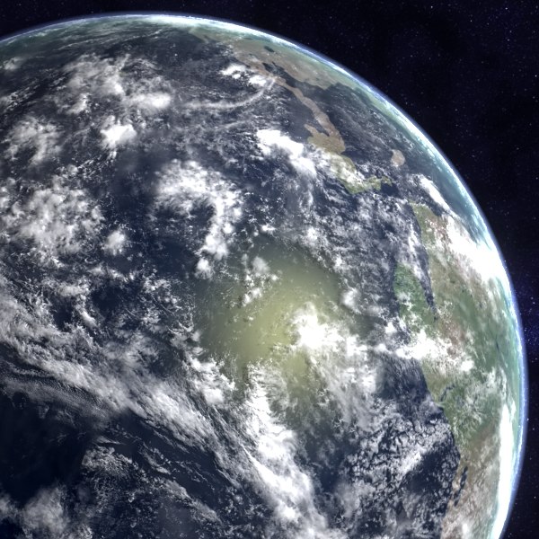 3d model jurassic earth late - Late Jurassic Earth... by MichaelTaylor3D