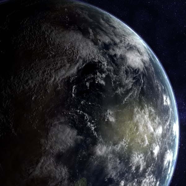 maya cambrian earth late - Late Cambrian Earth... by MichaelTaylor3D