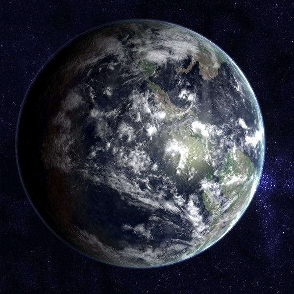 cretaceous earth late 3d max - Late Cretaceous Earth by MichaelTaylor3D