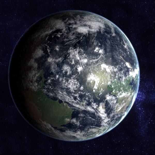 maya cambrian earth late - Late Cambrian Earth... by MichaelTaylor3D