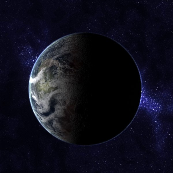 ordovician earth 3d model - Late Ordovician Earth... by MichaelTaylor3D