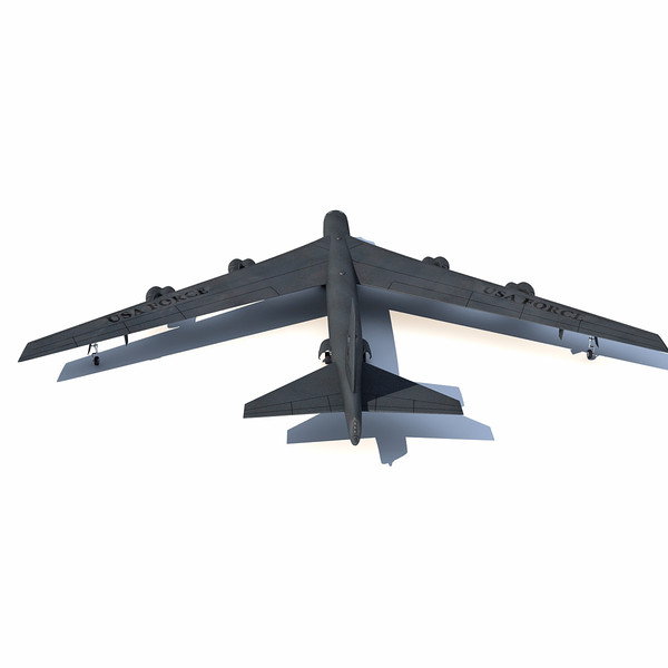 b52 fighter 3d model - B52 Bomber... by Gandoza