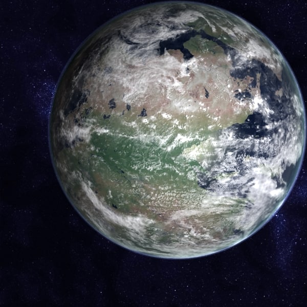 permian earth late 3d model - Late Permian Earth... by MichaelTaylor3D
