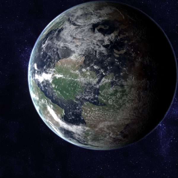 cretaceous earth late 3d max - Late Cretaceous Earth by MichaelTaylor3D