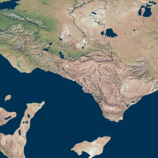 permian earth late 3d model - Late Permian Earth... by MichaelTaylor3D