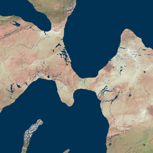 maya cambrian earth late - Late Cambrian Earth... by MichaelTaylor3D