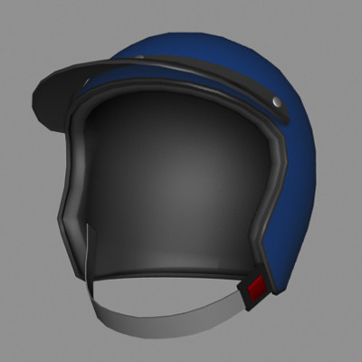 helmet 3ds - Open Helmet by mostlysquare