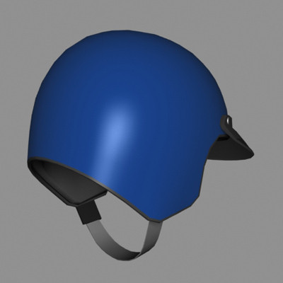 helmet 3ds - Open Helmet by mostlysquare