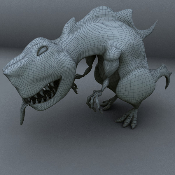 just fun obj free - Dinosaur (just for fun) by csirkeFrs