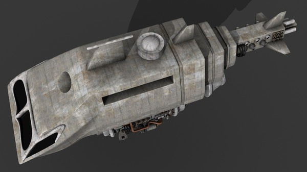 c4d space speedster - Space Speedster (Cinema 4D) by KeremGogus