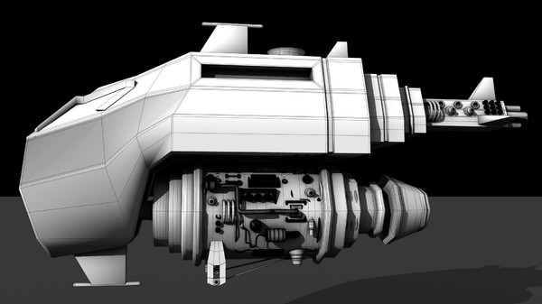 c4d space speedster - Space Speedster (Cinema 4D) by KeremGogus