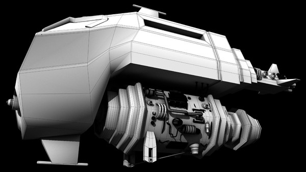 c4d space speedster - Space Speedster (Cinema 4D) by KeremGogus