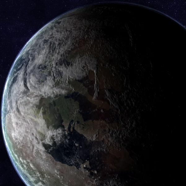 maya oligocene earth - Oligocene Earth by MichaelTaylor3D