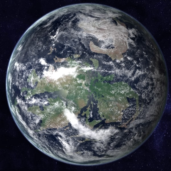 3dsmax silurian earth - Silurian Earth by MichaelTaylor3D
