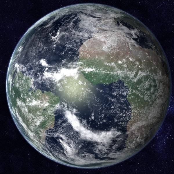 maya oligocene earth - Oligocene Earth by MichaelTaylor3D
