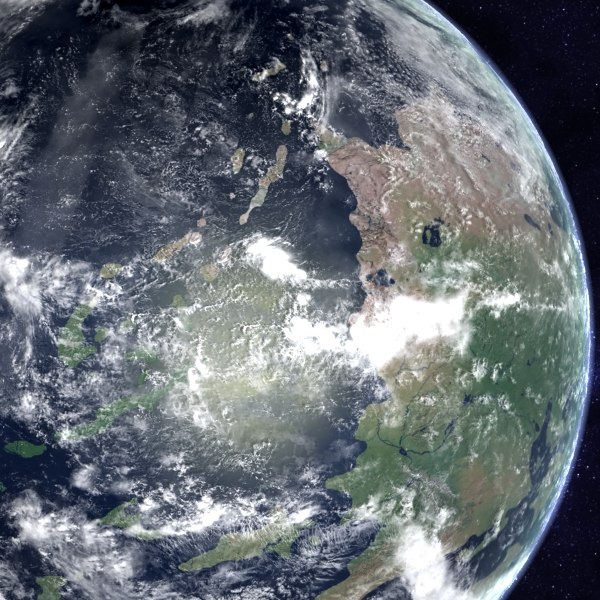 3ds max mississippian earth - Mississippian Earth by MichaelTaylor3D