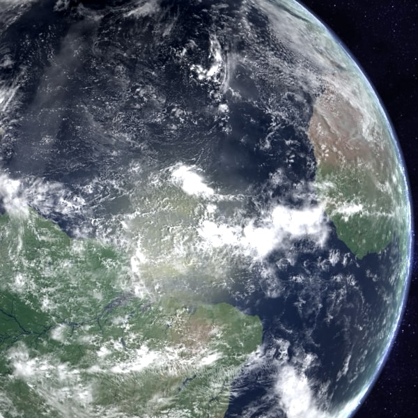 maya oligocene earth - Oligocene Earth by MichaelTaylor3D