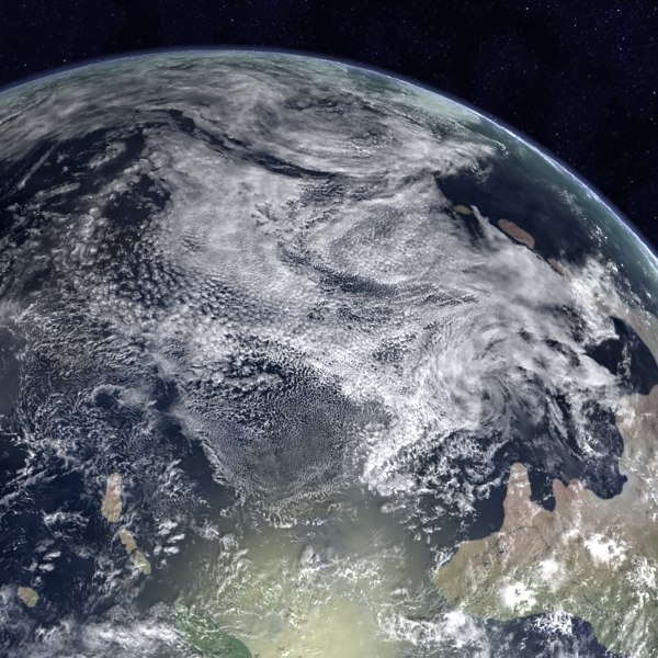 ordovician earth 3d max - Middle Ordovician Earth... by MichaelTaylor3D
