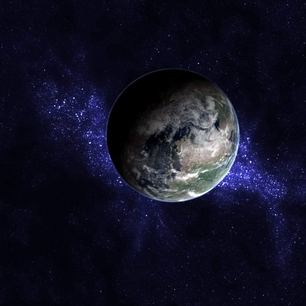 3d model triassic earth middle - Middle Triassic Earth by MichaelTaylor3D