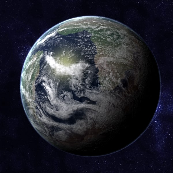 maya oligocene earth - Oligocene Earth by MichaelTaylor3D