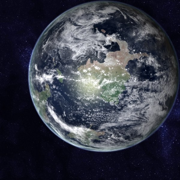 ordovician earth 3d max - Middle Ordovician Earth... by MichaelTaylor3D
