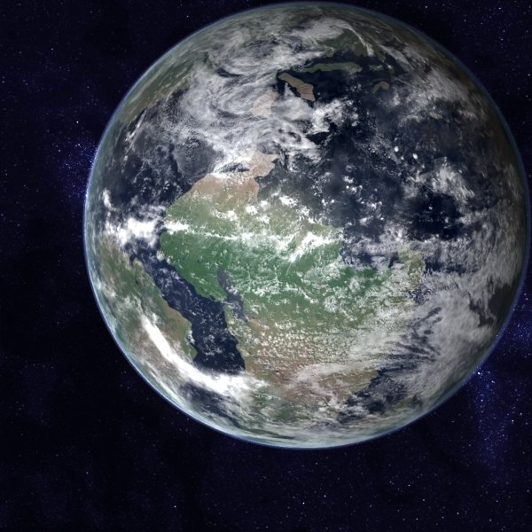 cretaceous earth middle max - Middle Cretaceous Earth (2)... by MichaelTaylor3D